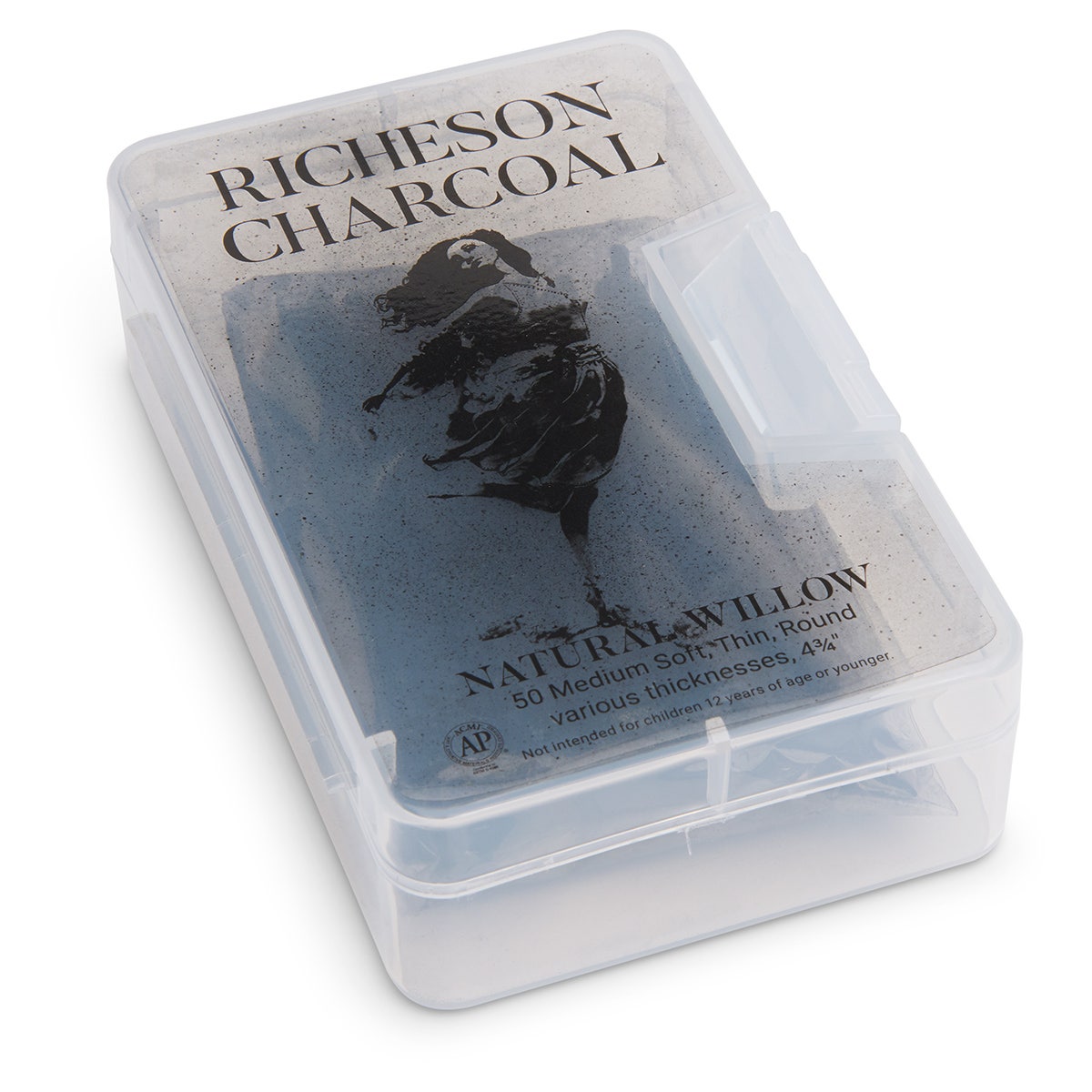 9711246-Jack Richeson® Natural Willow Charcoal - Box of 50