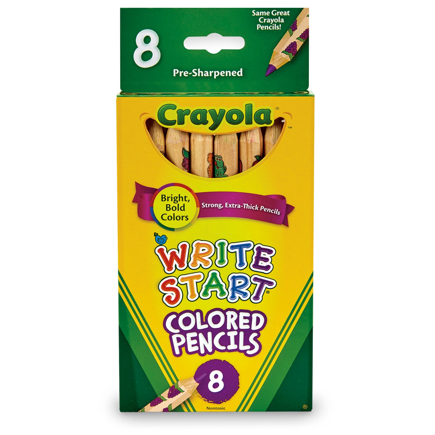 9711664-Crayola® Write Start® Colored Pencils - Set of 8