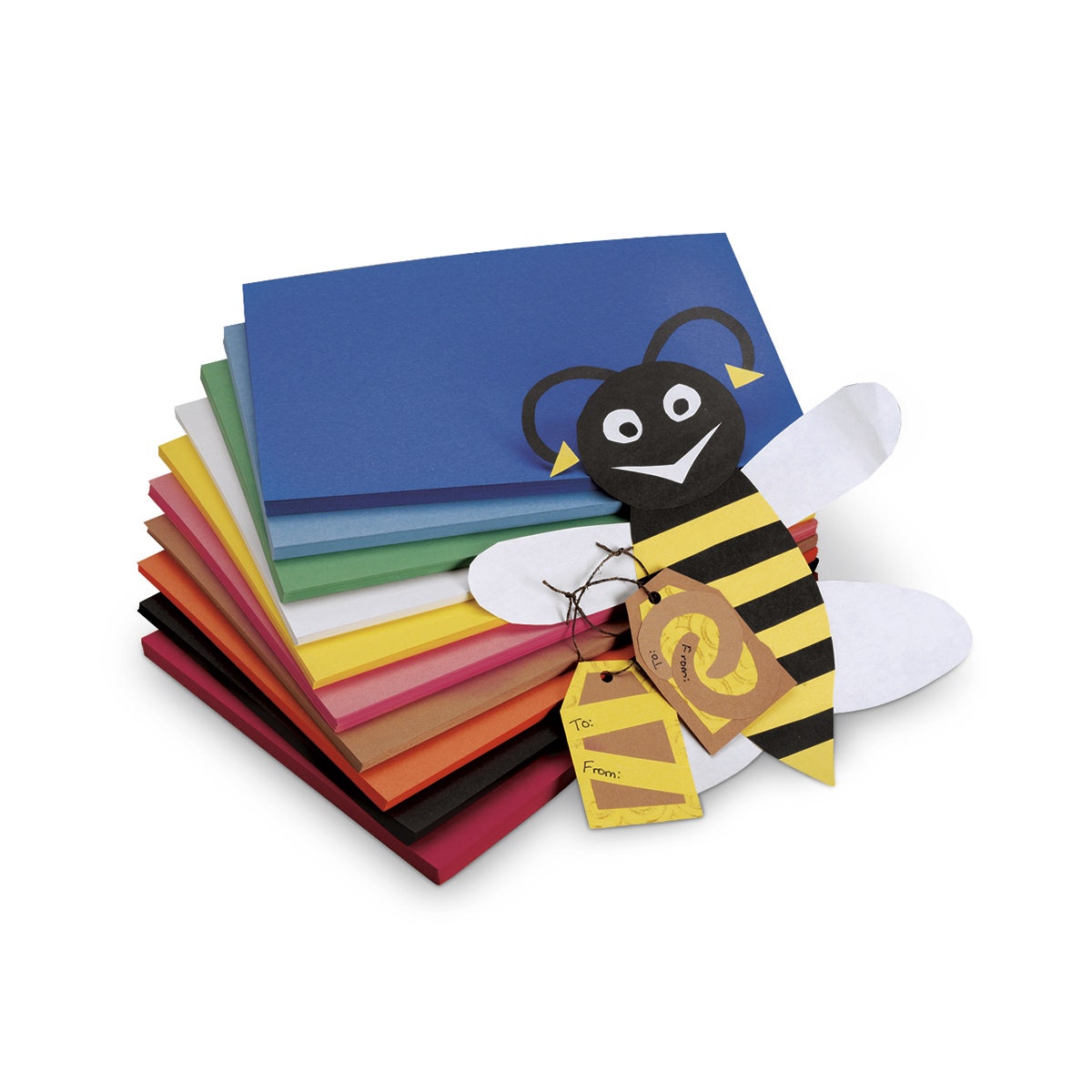 9712984-Pacon® Rainbow® Groundwood Construction Paper Classroom Pack - Pkg. of 500 - 9 in. x 12 in.