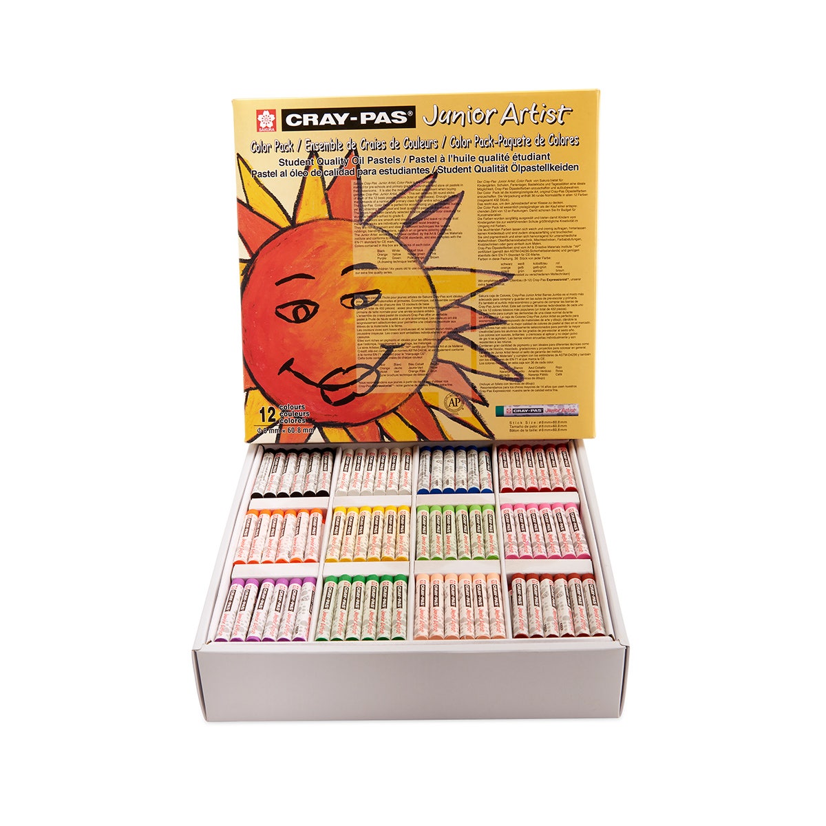 9713652-Sakura Cray-Pas® Junior Artist™ Colorpack™ - Set of 432