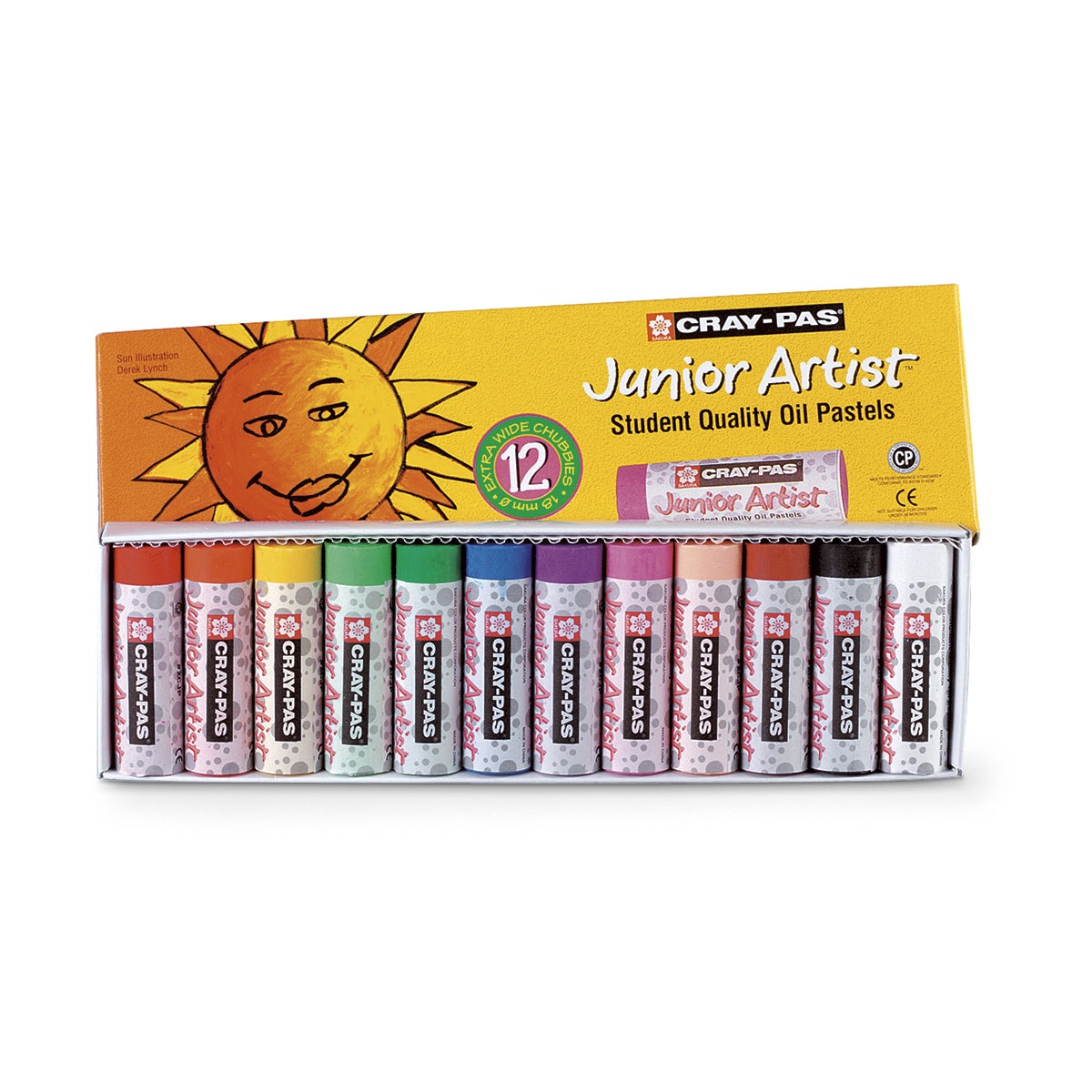 9714424-Sakura Cray-Pas® Junior Artist™ Chubbies - Set of 12