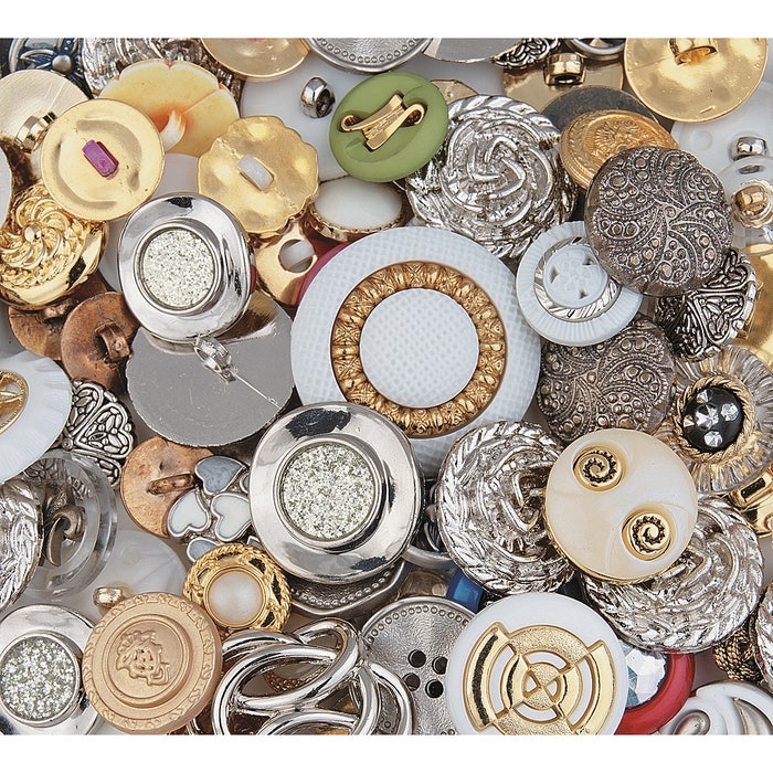 Fancy Button Assortment - 1/2-lb. Bag - Nasco Education