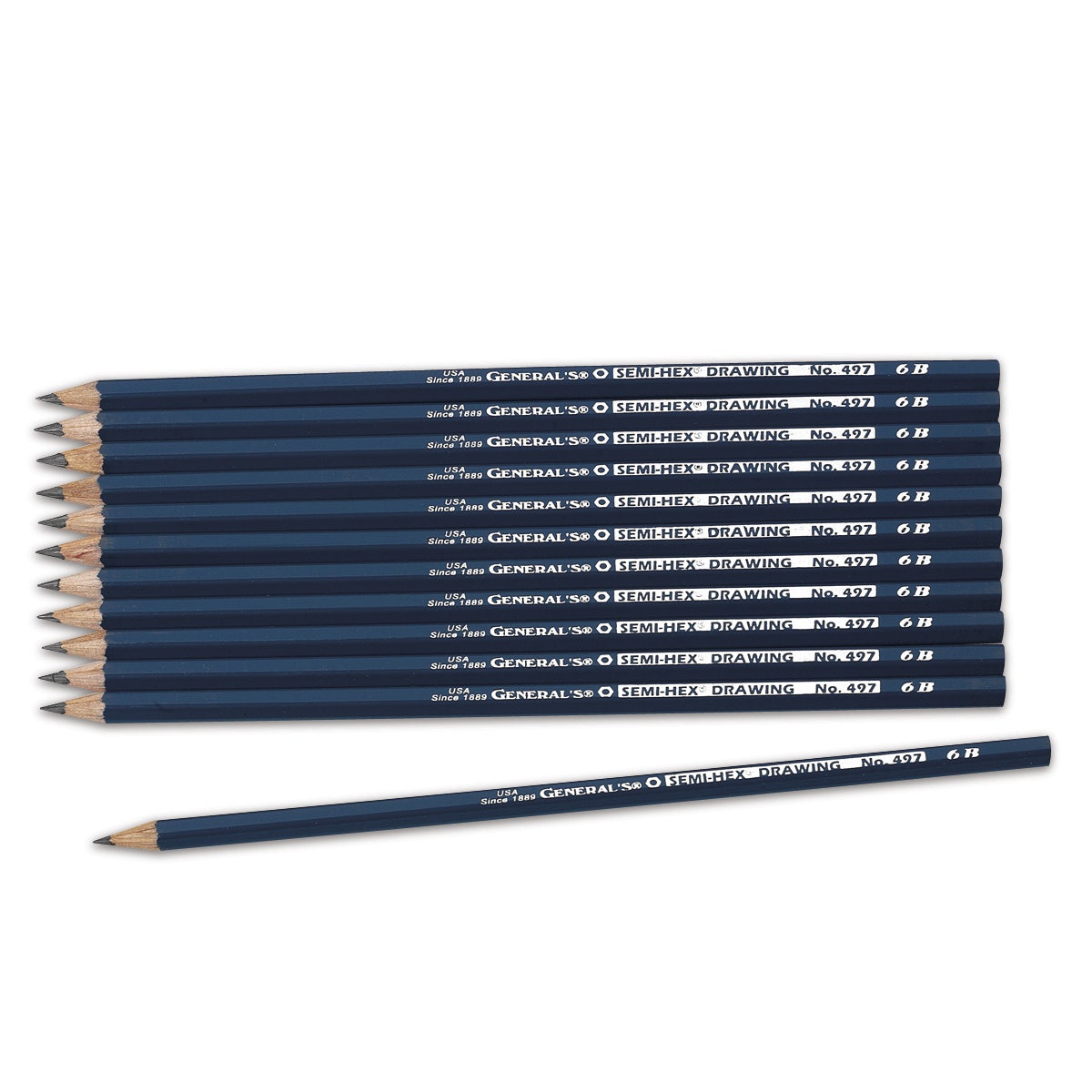 X00009715415-A-General's Student Drafting Pencils - Pkg. of 12