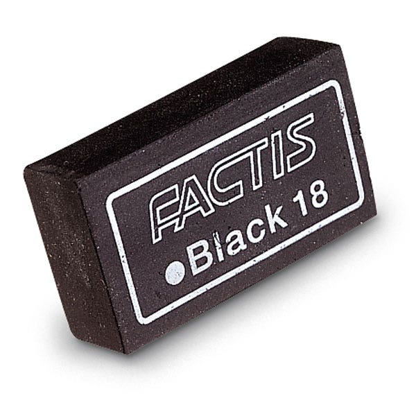 X00009716180-GENERAL'S Factis Magic Black Eraser