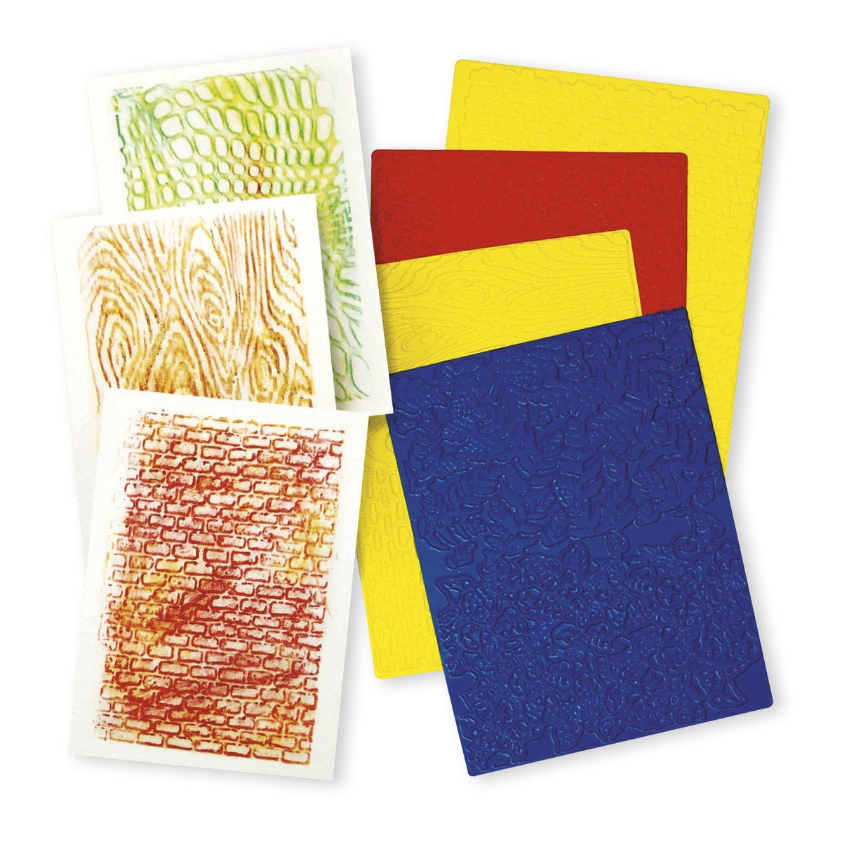 9716415(D)-Roylco® Texture Rubbing Plates - Set of 4