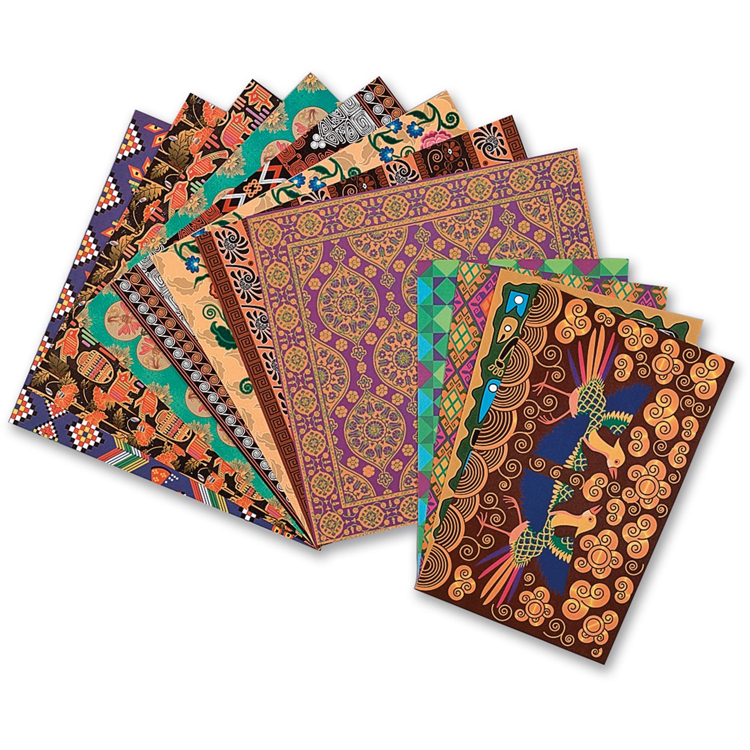 9716418-Roylco® Global Village Design Paper - Pkg. of 48