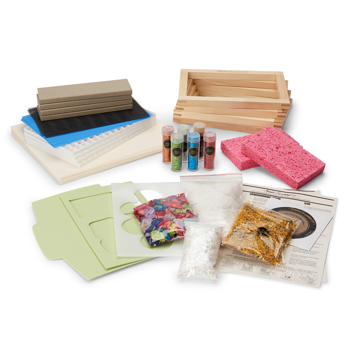 9717575-Arnold Grummer’s® Dip Into Paper Making Vol. I Classroom Set