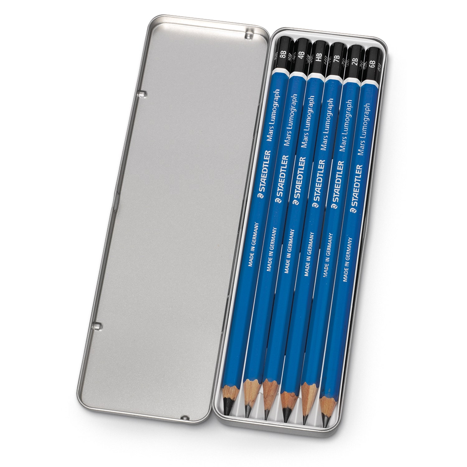 X00009719177-STAEDTLER Mars Lumograph Sketch Pencil Sets