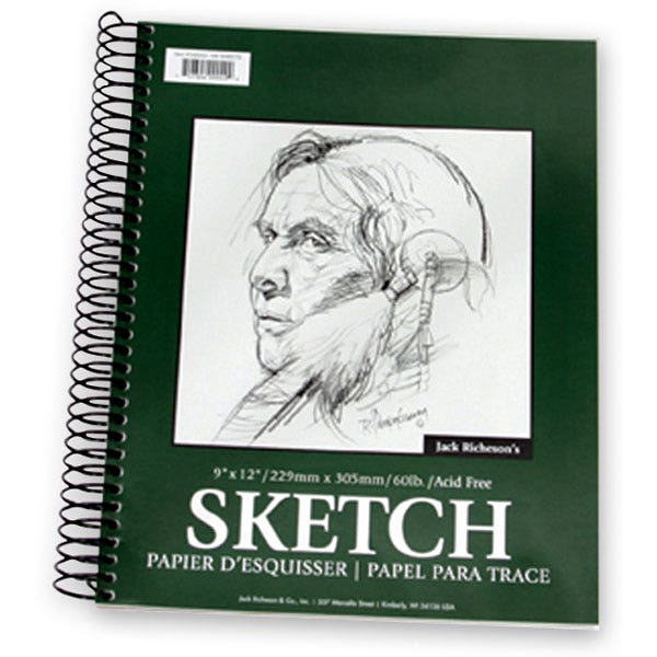 X00009717811-Jack Richeson® Spiral Bound Sketchbook