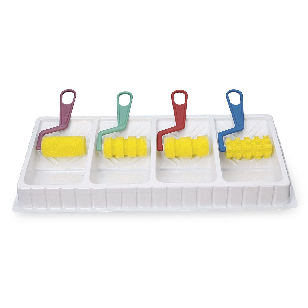 9718559-Foam Rollers with Tray Set