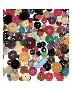 Bulk Button Assortment - 1-lb. Bag - Nasco Education