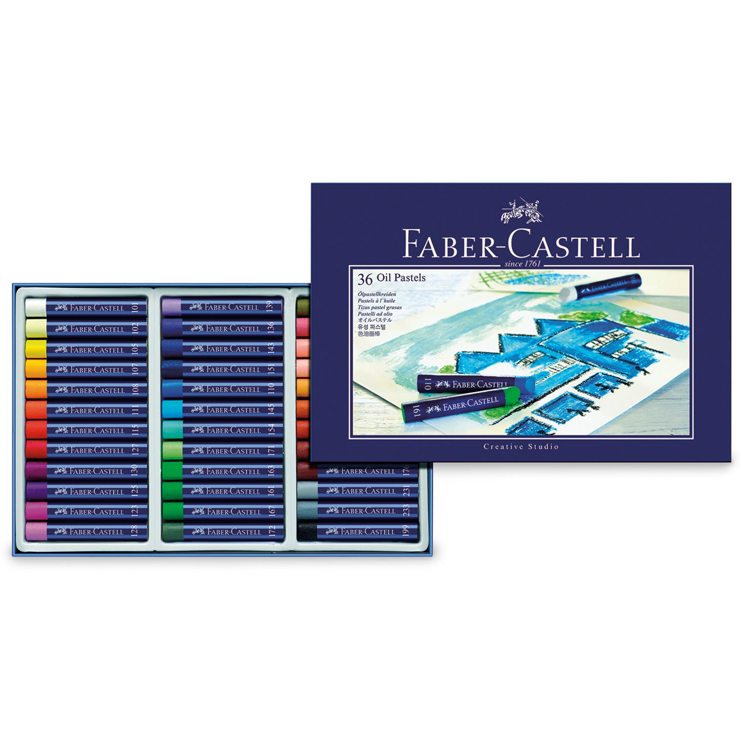 X00009719050-FaberCastell Creative Studio Oil Pastels