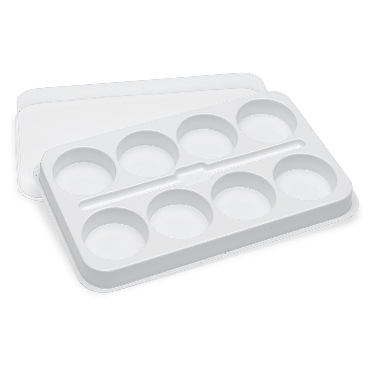 9719203-Nasco 8-Well Tempera Block Palette with Lid