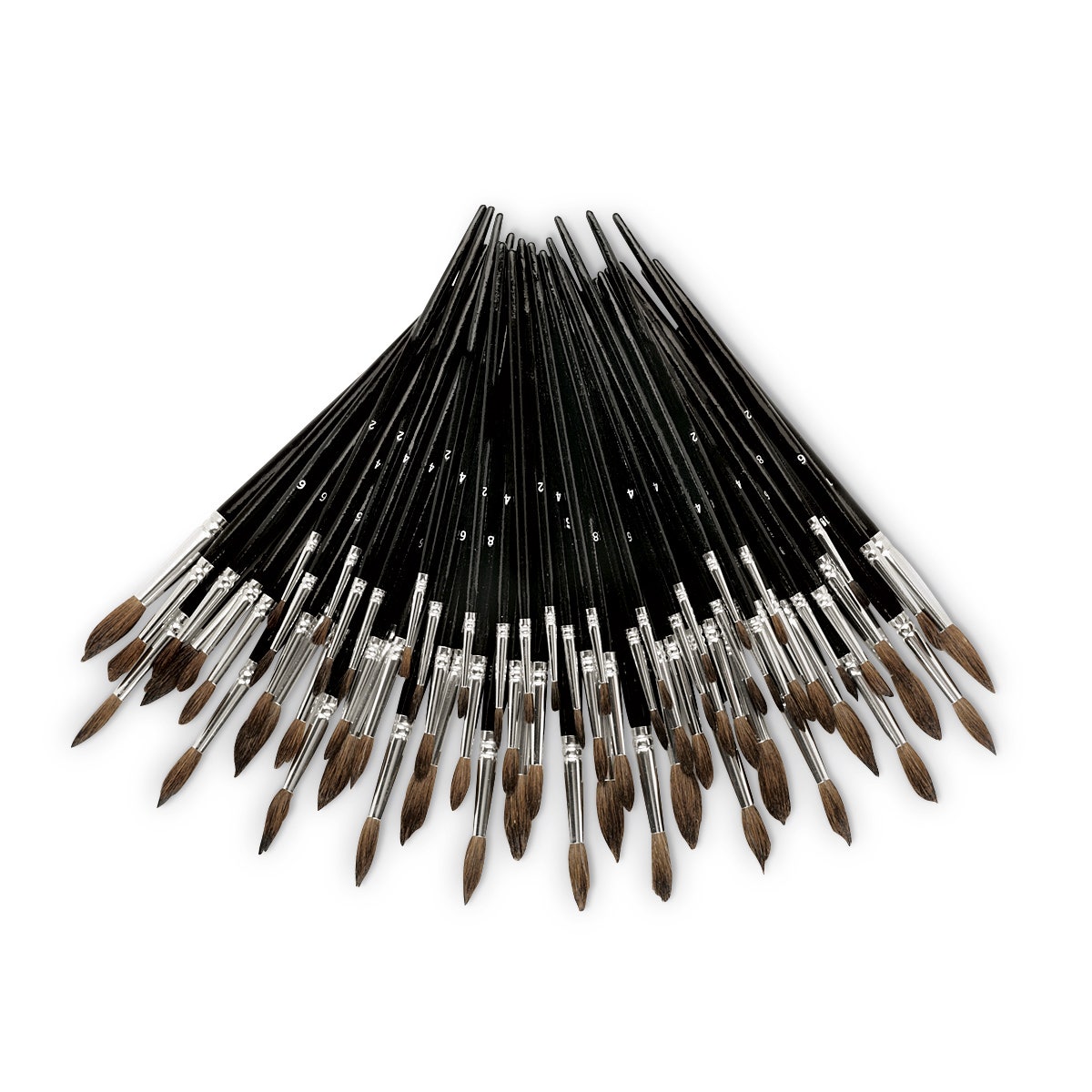 9719213-Nasco Watercolor Brushes - Set of 72