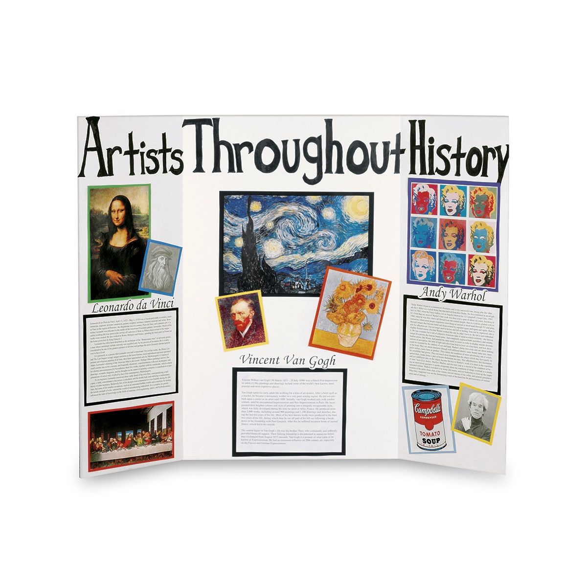 X00009719690-Flipside Presentation Boards - 36 in. x 48 in. White