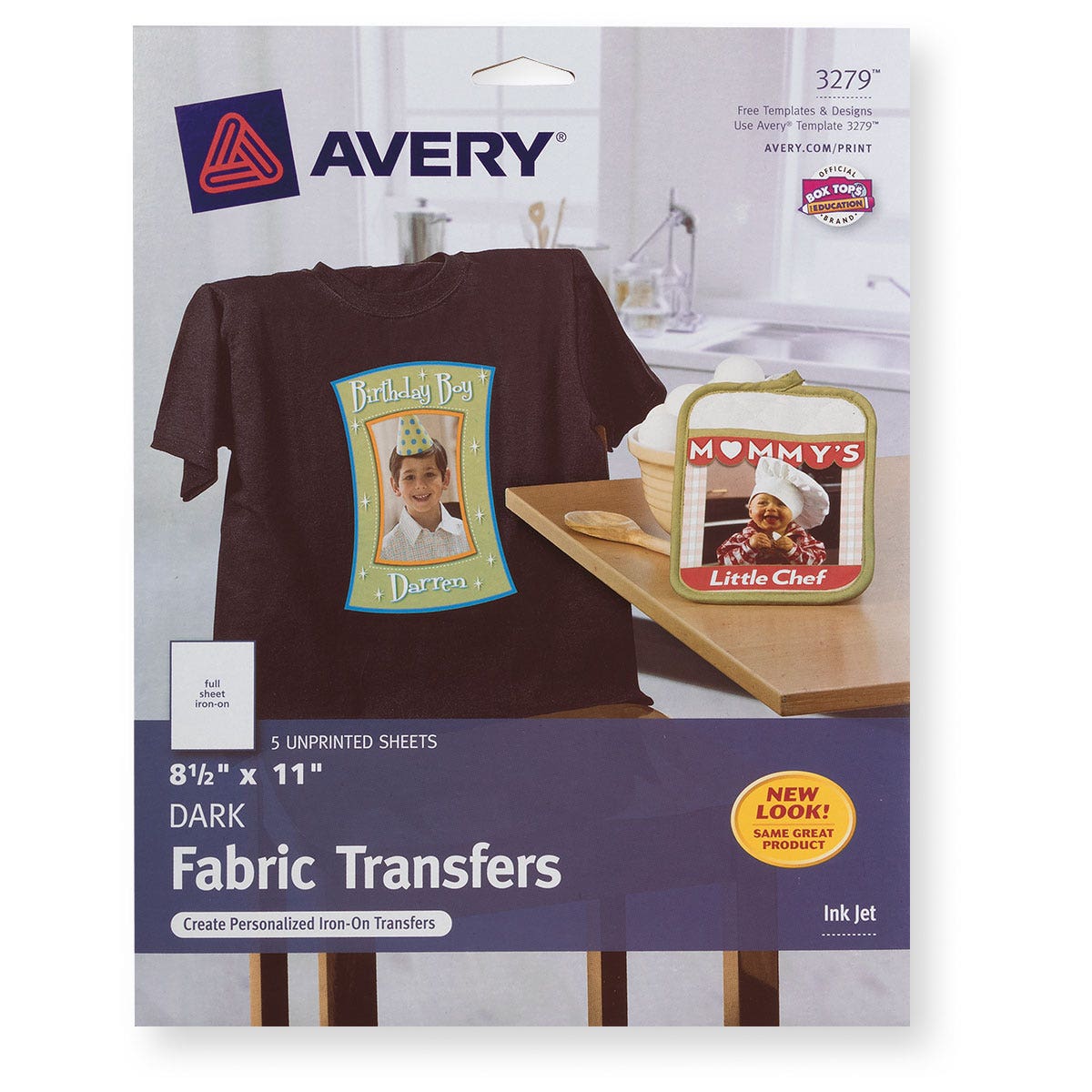 9719704-Ink-Jet Heat Transfer Paper - Dark - 8-1/2 in. x 11 in.