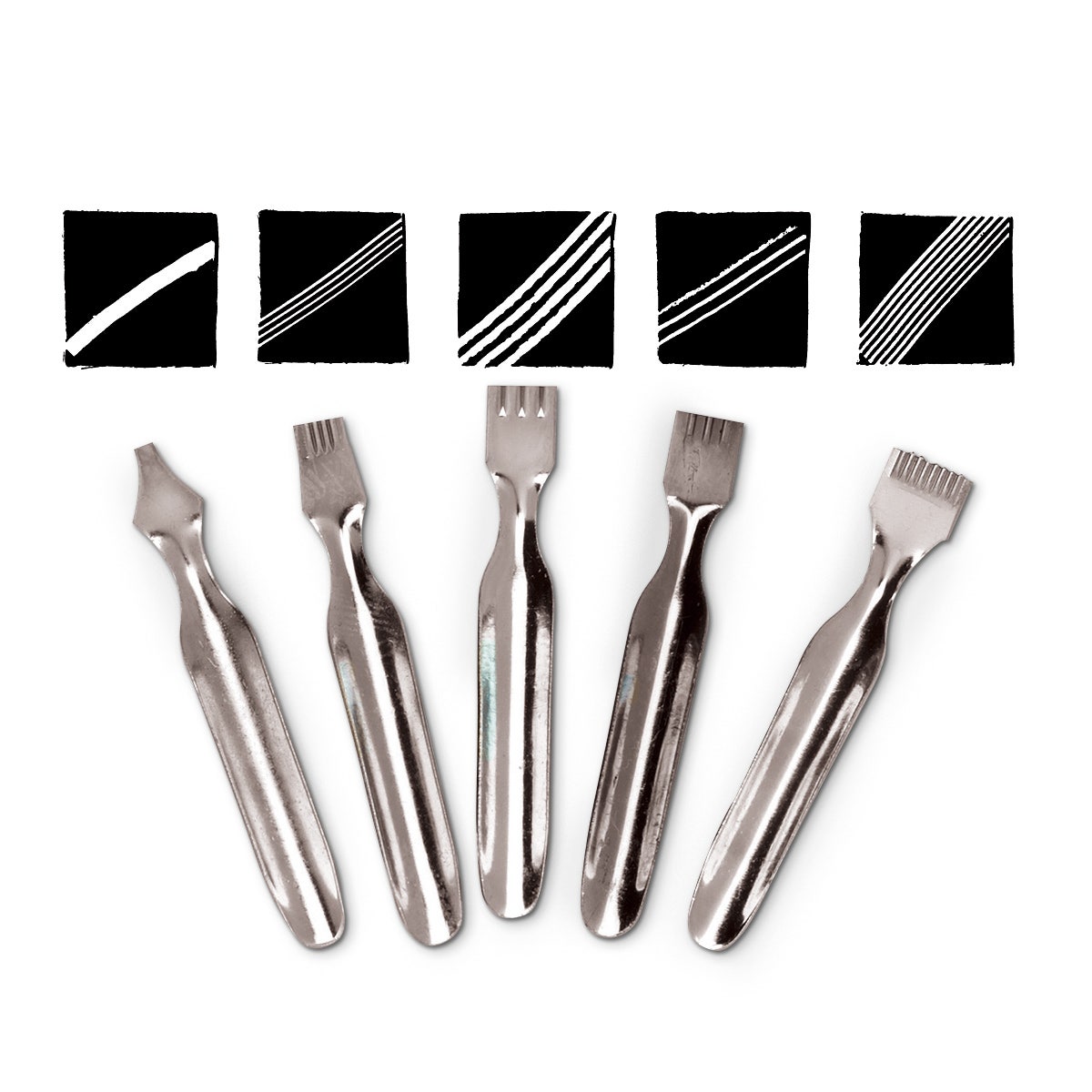 9720648-Scratch-Art® Scratch Knives - Set of 5