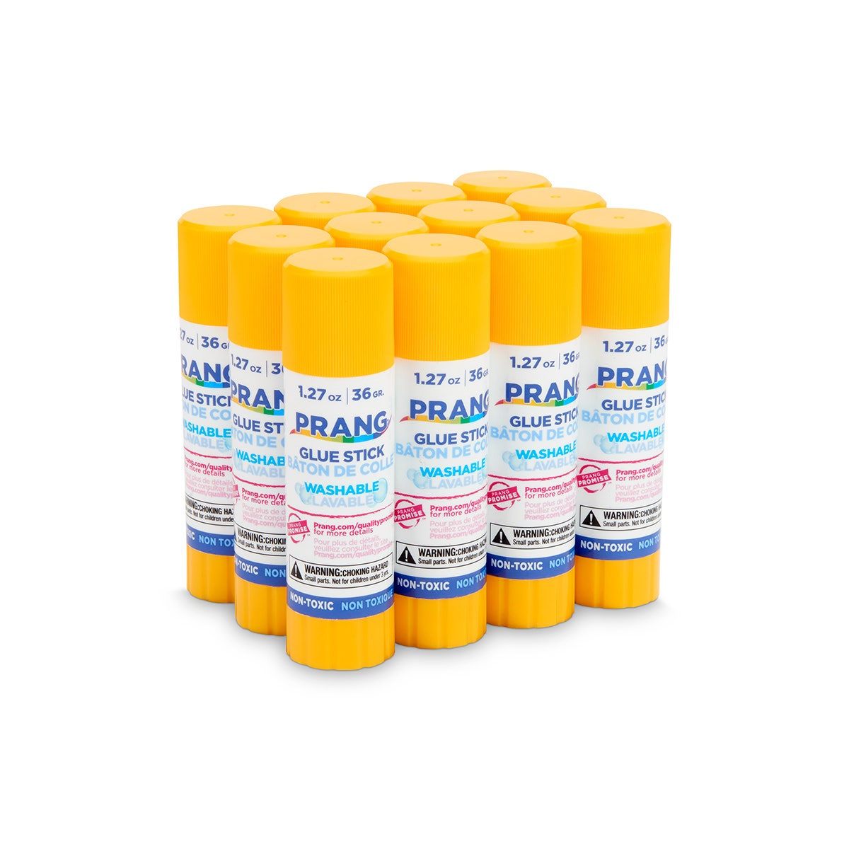 9721314-PRANG® Clear Glue Sticks - 1.27 oz. - Pkg. of 12