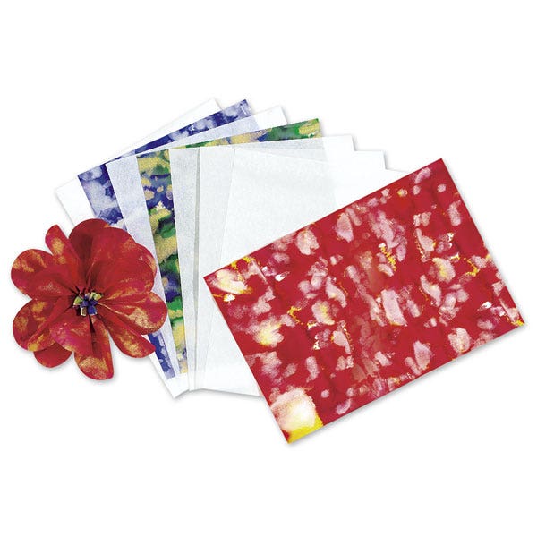 9721450-Roylco® Color Diffusing Paper - Pkg. of 50 Sheets - 12 in. x 18 in.