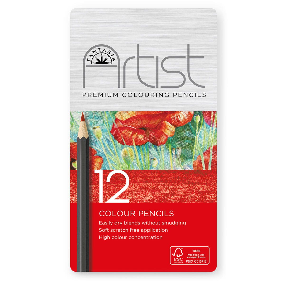 X00009721469-Fantasia Premium Artist Colored Pencils