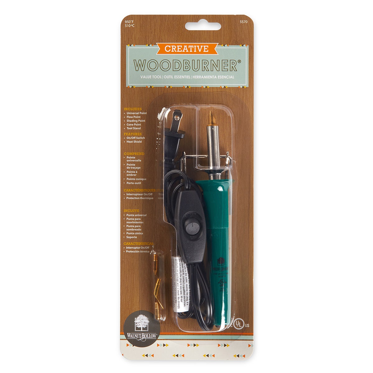 9721488-Value Woodburner™ with 4 Tips