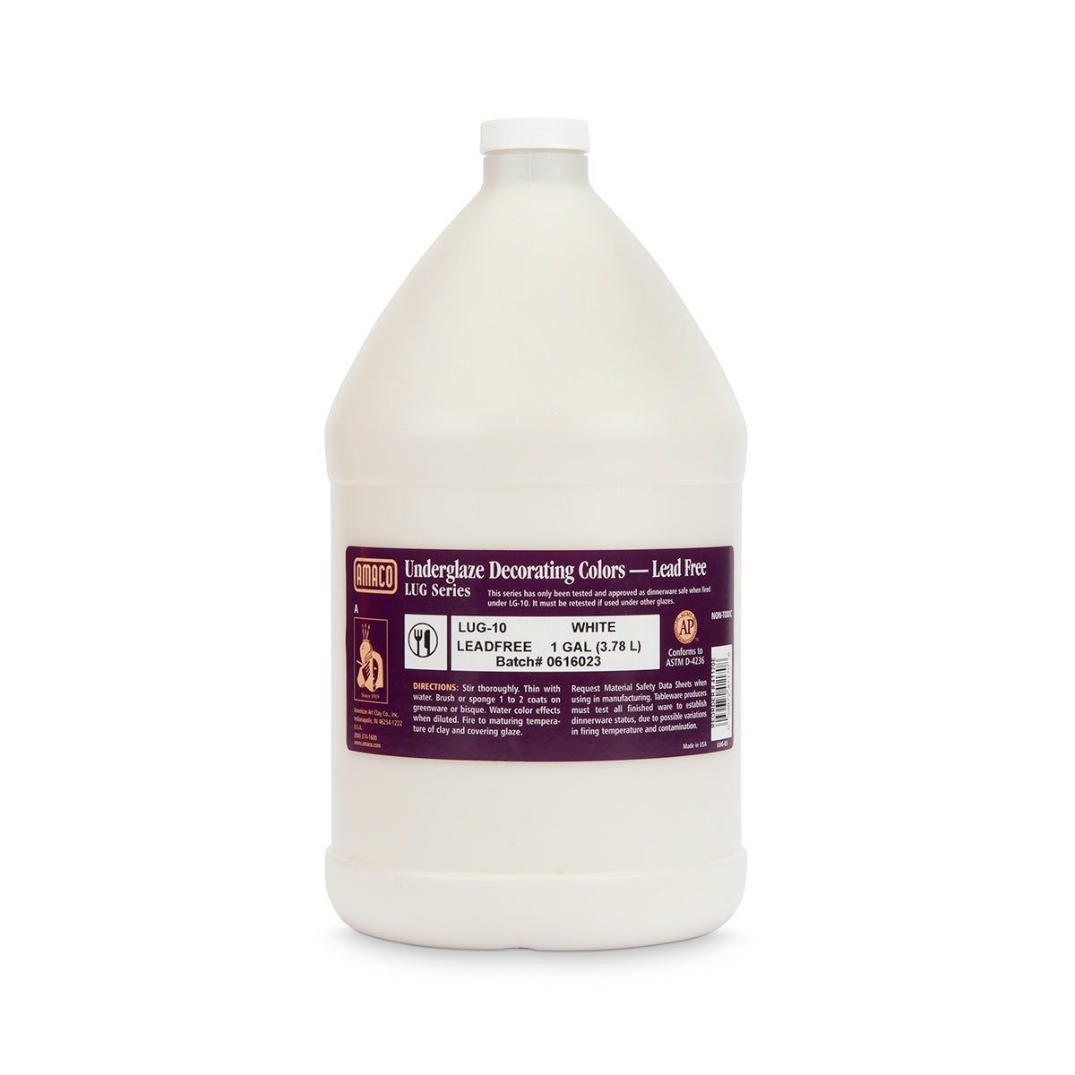 X00009721530-AMACO® Liquid Lead-Free Underglaze - Gallon