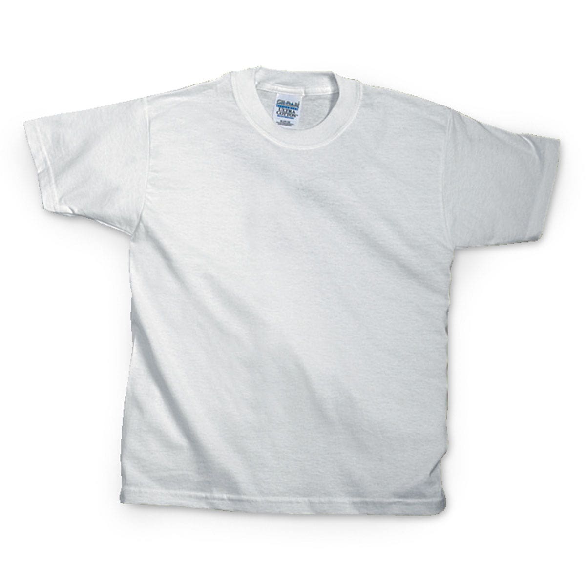 X00009721803-White Cotton T-Shirt - Adult