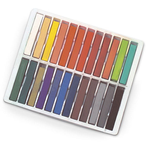 X00009721923-Royal Brush® Essentials Soft Chalk Pastels - Set of 24
