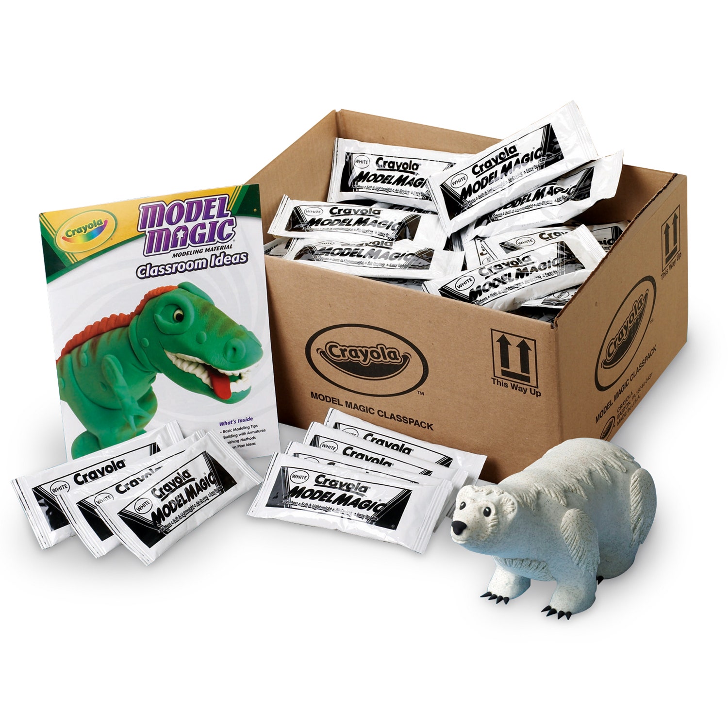 X00009722293-Crayola® Model Magic Classpack Individual 1-oz. Packages