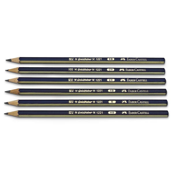 X00009722894-Faber-Castell Creative Studio Graphite Sketch Pencils
