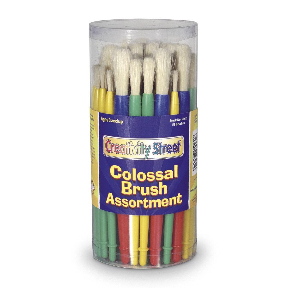 9723395-Pacon® Colossal Brush Assortment™ - 58 Brushes