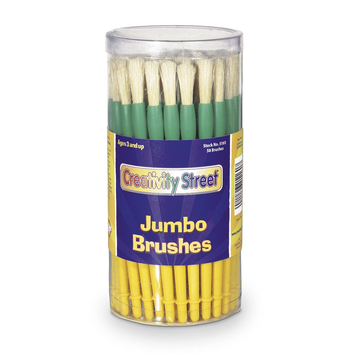 9723396-Pacon® Jumbo Brushes - Set of 58