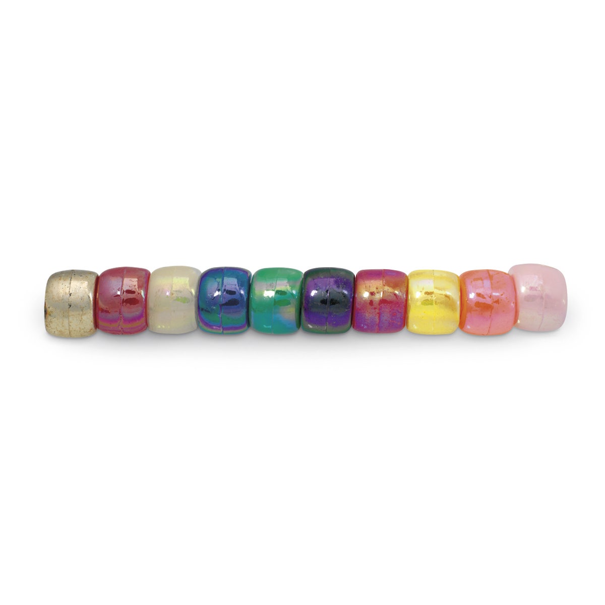9723720-Pacon® Metallic Pony Beads - Pkg. of 500