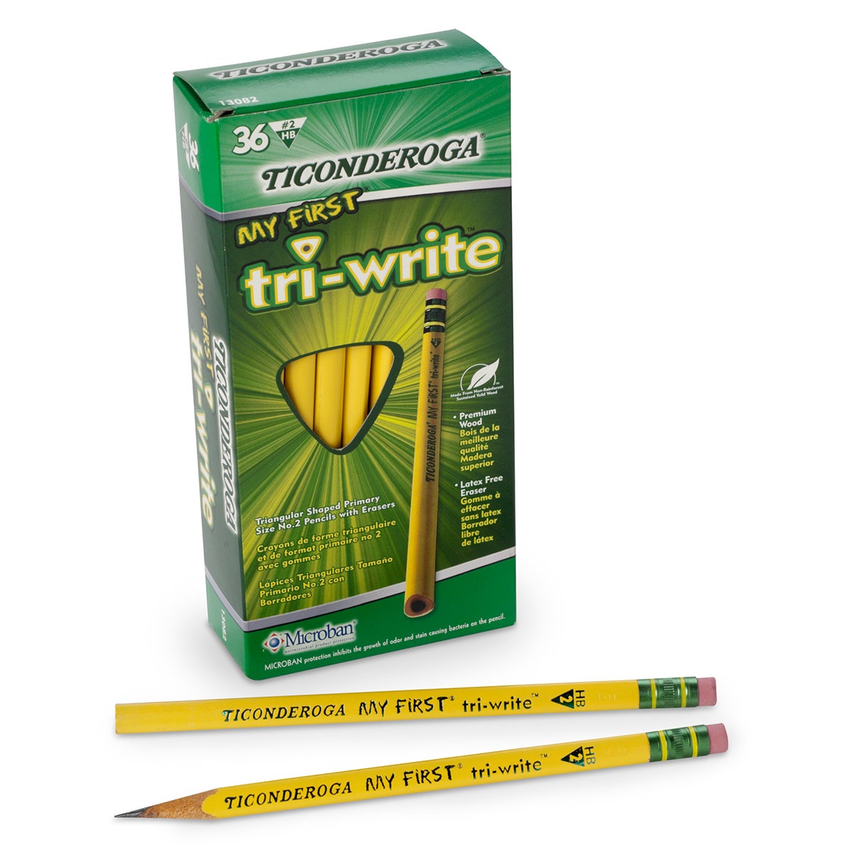 X00009724072-Ticonderoga Tri-Write Beginner Pencil