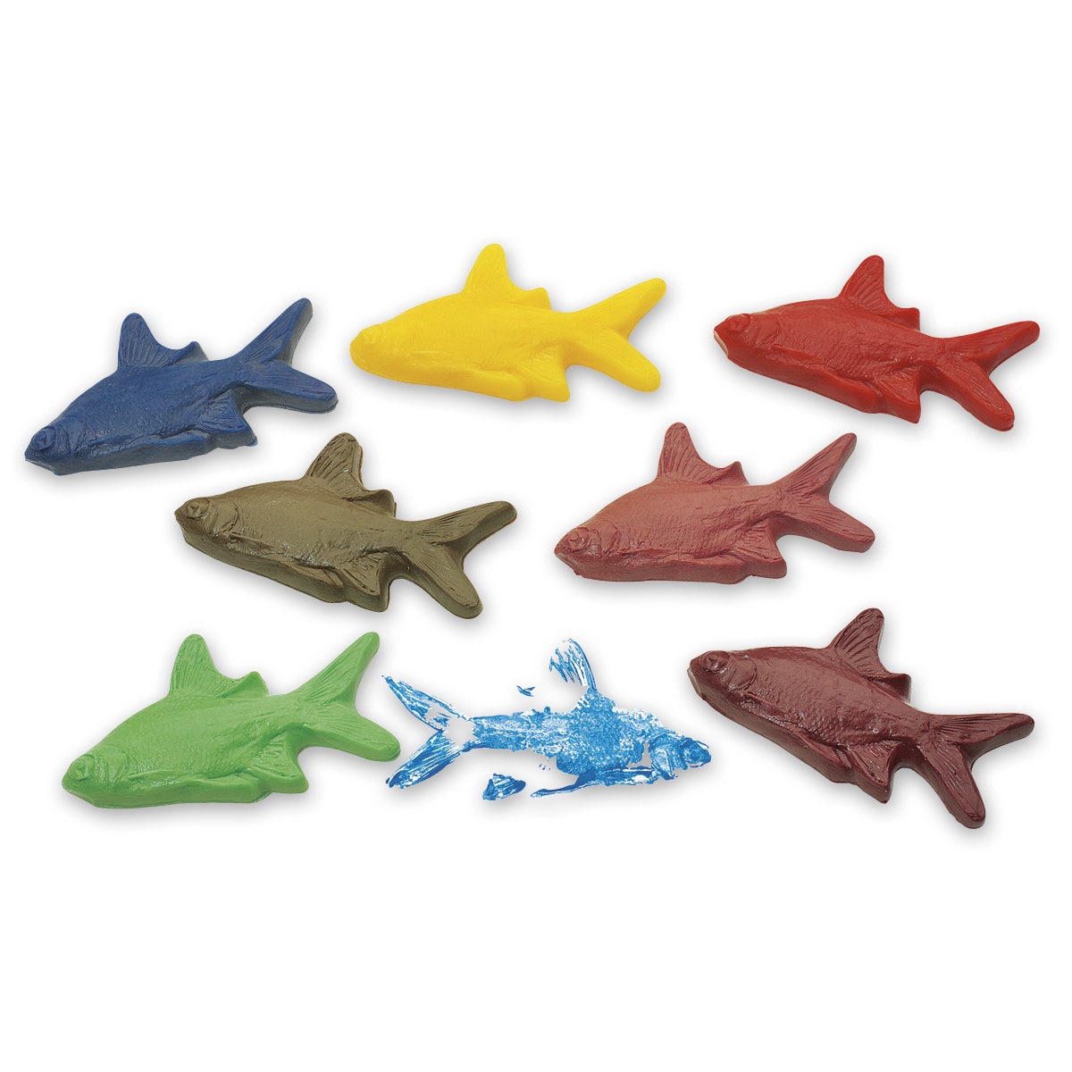 9724210-Nasco Tropical Fish Mini Gyotaku Set