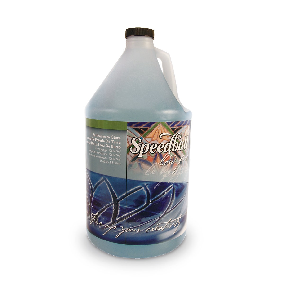 9724420-Speedball® Low-Fire Earthenware Glaze - Clear - Gallon