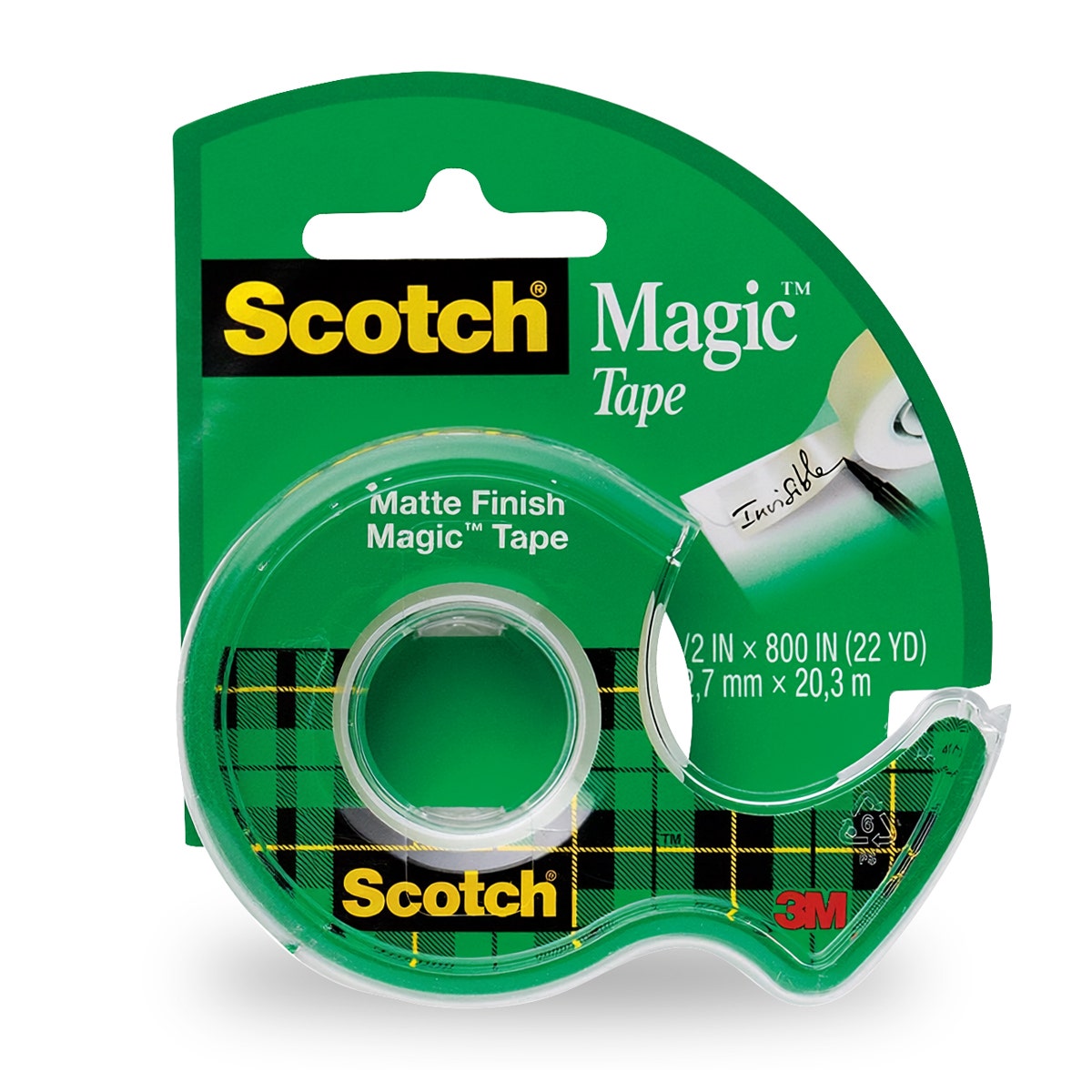 9724579-Scotch&reg; Magic&trade; Tape - 1/2 in. x 800 in. Roll