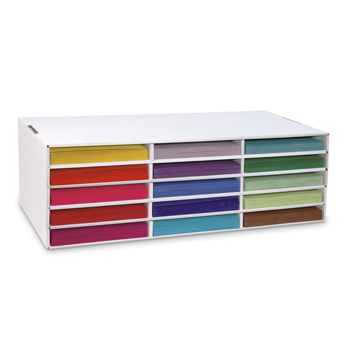 9724657-Pacon® Classroom Keepers® Corrugated Construction Paper Storage