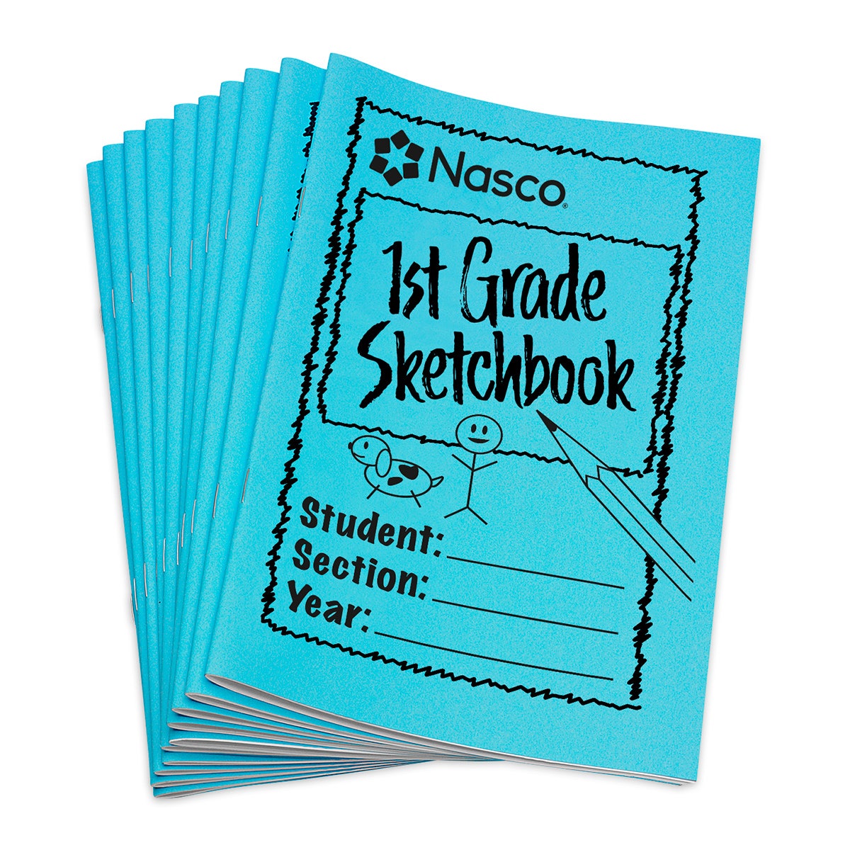 X00009724906-Nasco Art Activity Student Sketchbooks