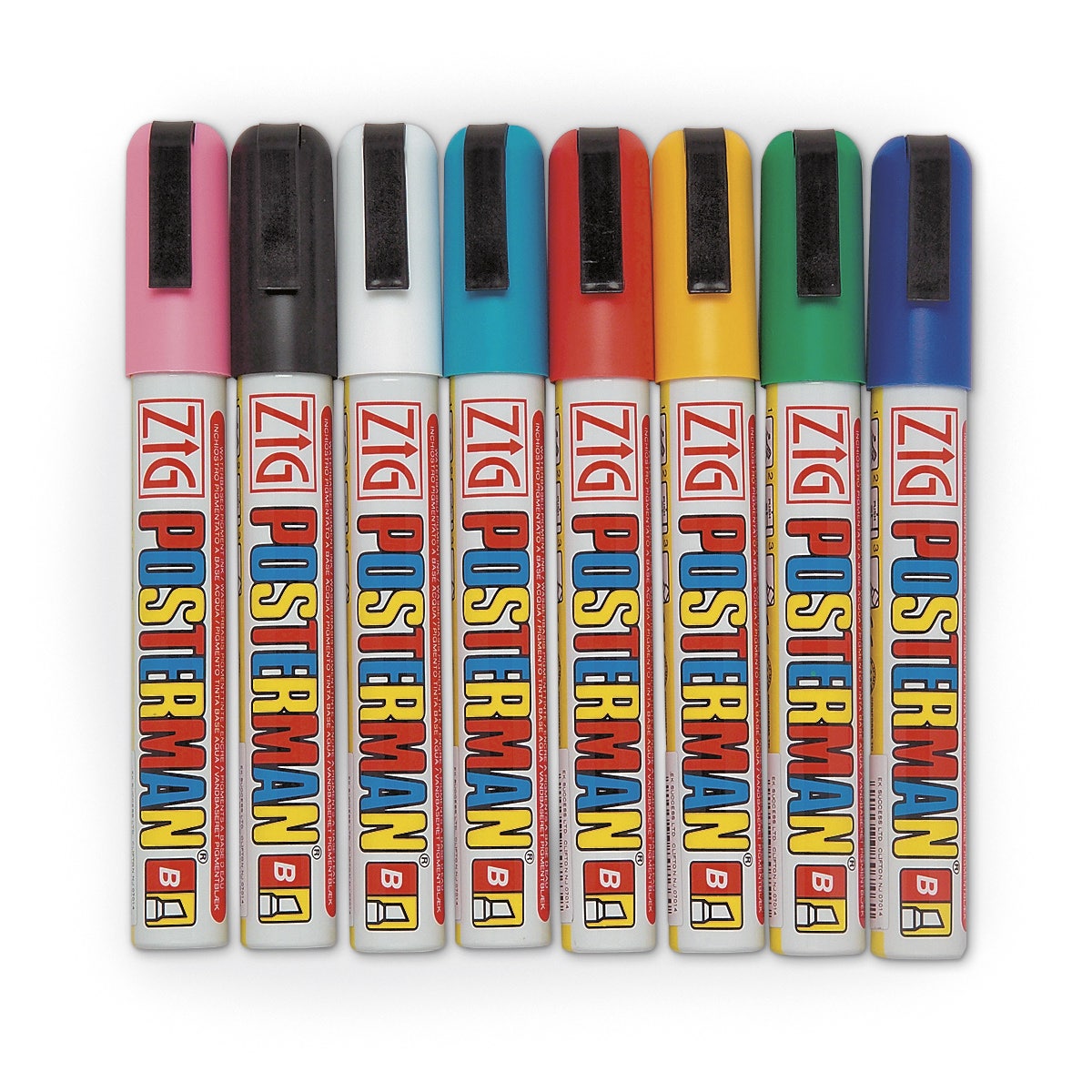 9724982-Zig® Posterman™ Chisel Tip Paint Markers - Set of 8