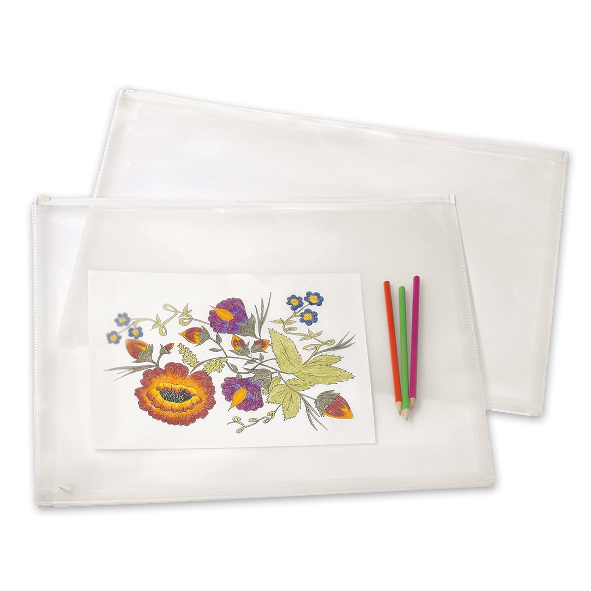 X00009725239-Art Profolio Poly-Zip Art and Photo Envelope