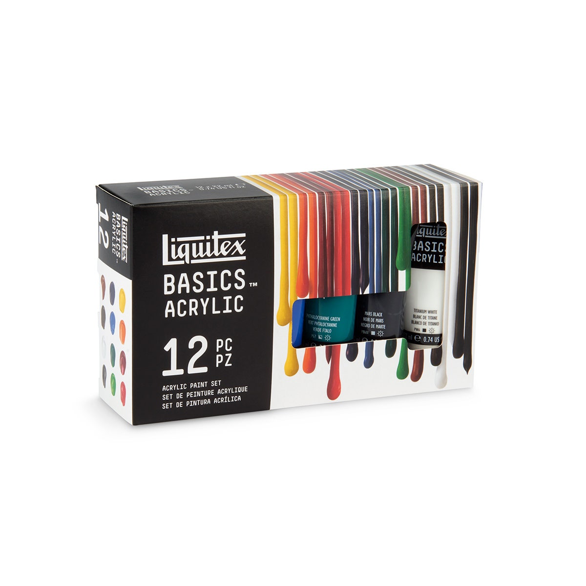 X00009725301-Liquitex Basics Acrylic Paint Set
