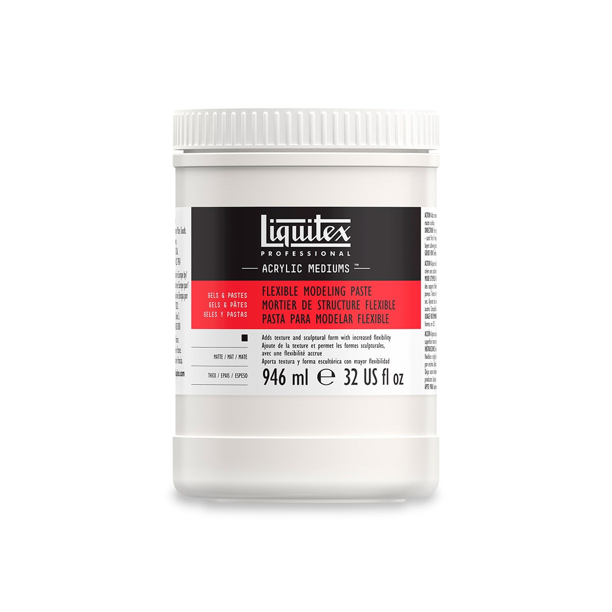9725307-Liquitex® Flexible Modeling Paste - 32 oz.