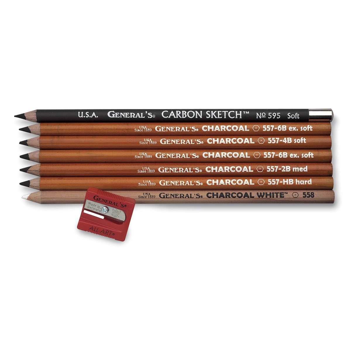 9725339-General’s® Charcoal Drawing Pencils Set