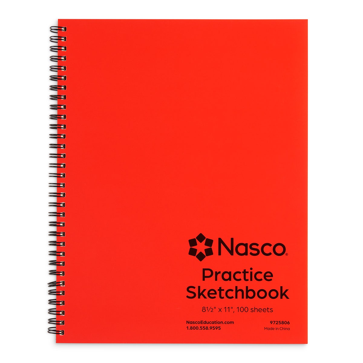 X00009725806-Nasco Practice Sketchbook - 100 Sheets