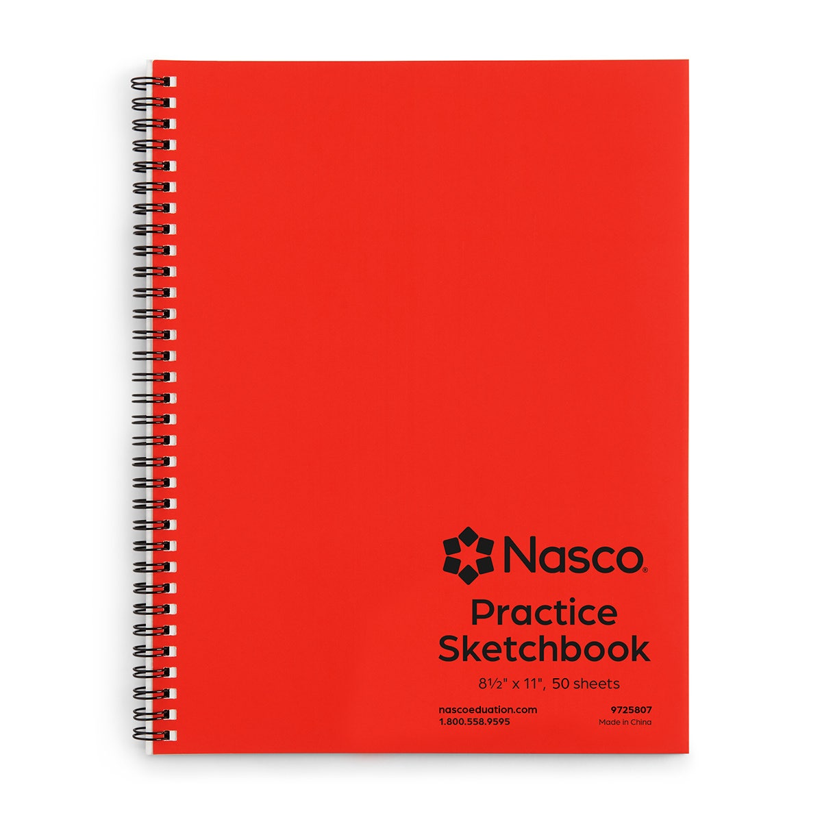 X00009725807-Nasco Practice Sketchbook - 50 Sheets