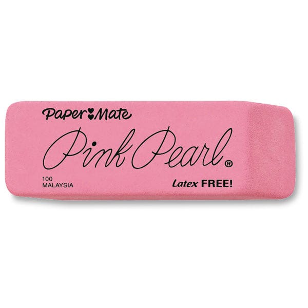 X00009725896-Papermate® Pink Pearl® Erasers - Box of 12