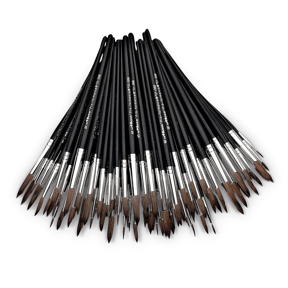 9725941-Nasco Watercolor Brushes - Set of 125