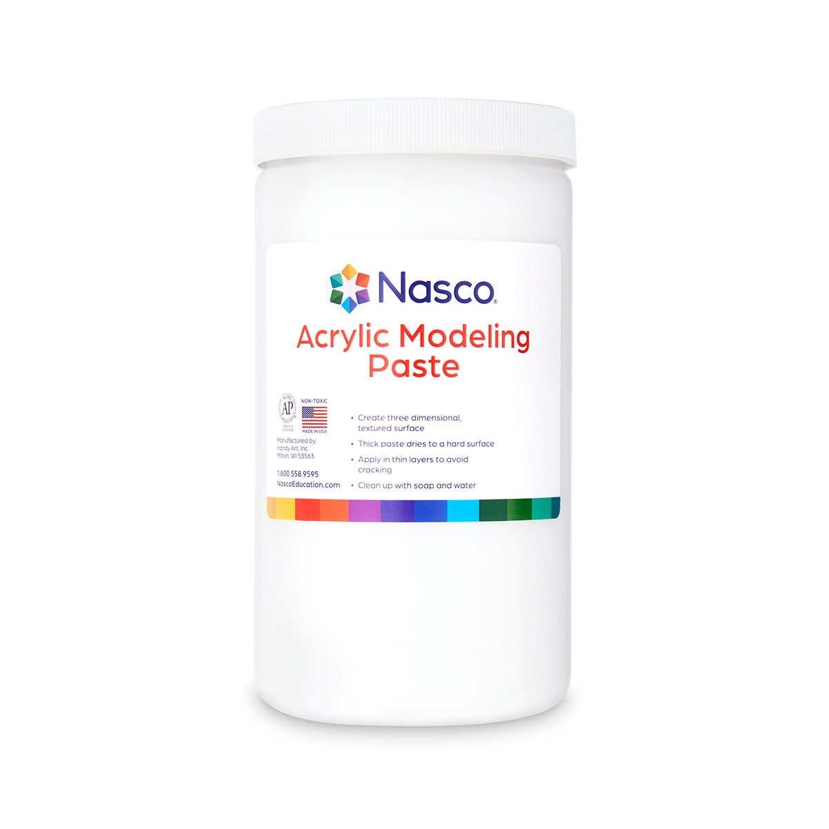 X00009725955-Nasco Professional Artist Acrylic Modeling Paste