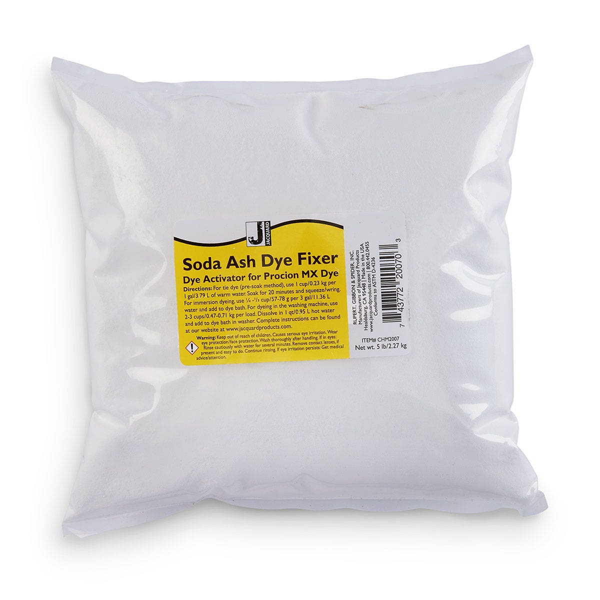 9726138-Jacquard® Soda Ash Dye Fixer - 5-lb. Package